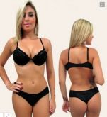 Conjunto Babi Ploc - Preto Sensual